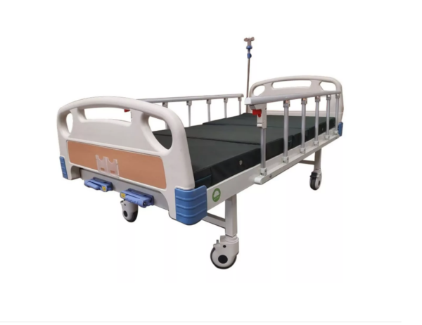 Cama Hospitalaria De Lujo Con Colchon Mesa Portasuero Gratis - Imagen 4